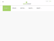 Tablet Screenshot of greenmotion.ch