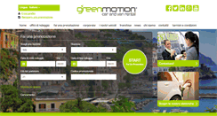 Desktop Screenshot of greenmotion.it
